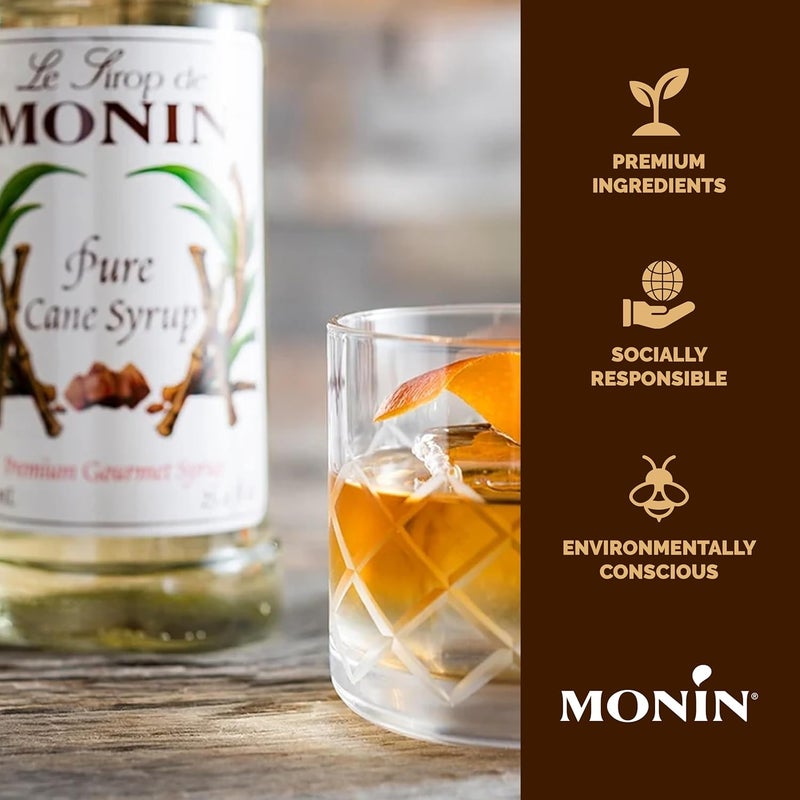 Monin Pure Cane Syrup, 750 ml - Image 4